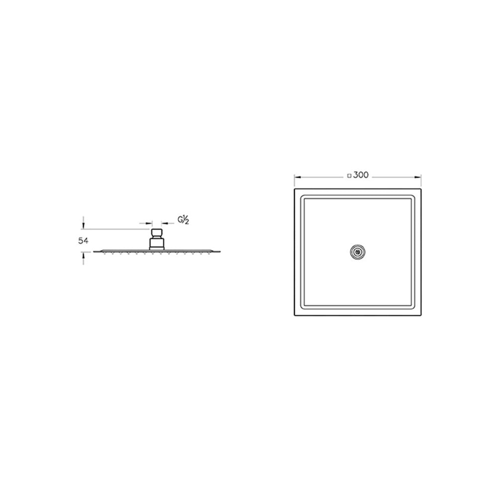 ArtemaLite Ls 30 cm Tepe Duşu