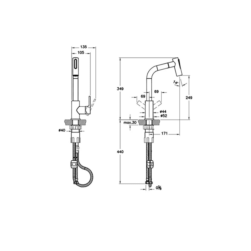 ArtemaMaestro Pull-Out Spiralli Eviye Bataryası