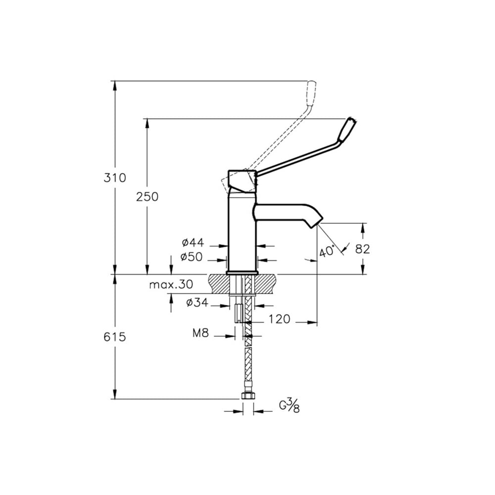 ArtemaMinimax S Engelli Lavabo Bataryası