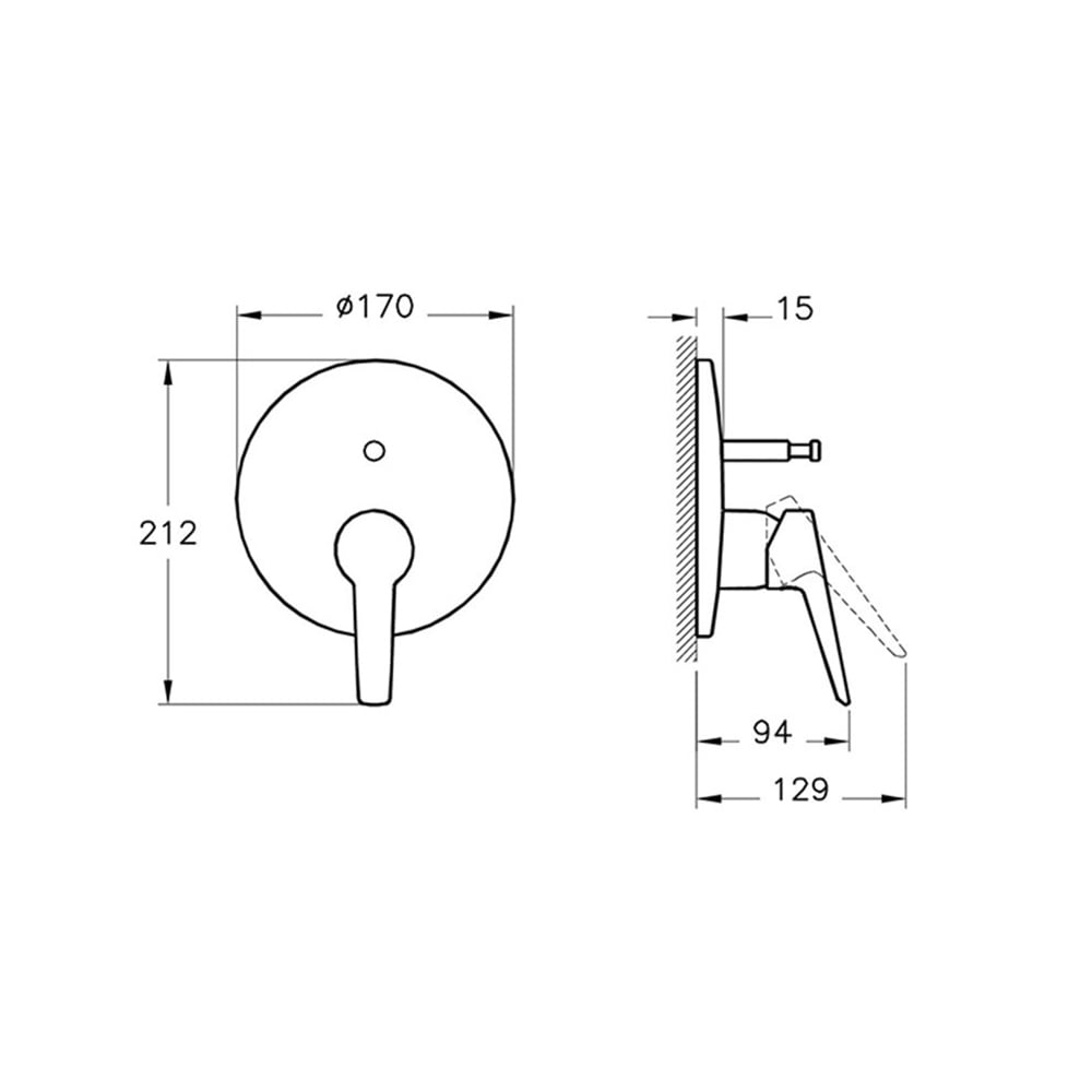ArtemaSolid S Ankastre Banyo Bataryası