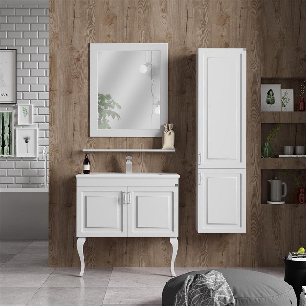 BelinzaArel 85 cm Banyo Dolabı