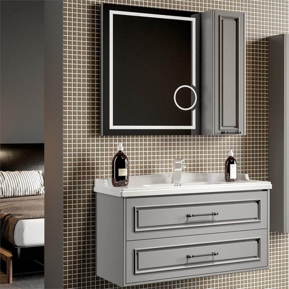 BelinzaAriana 80 cm Banyo Dolabı
