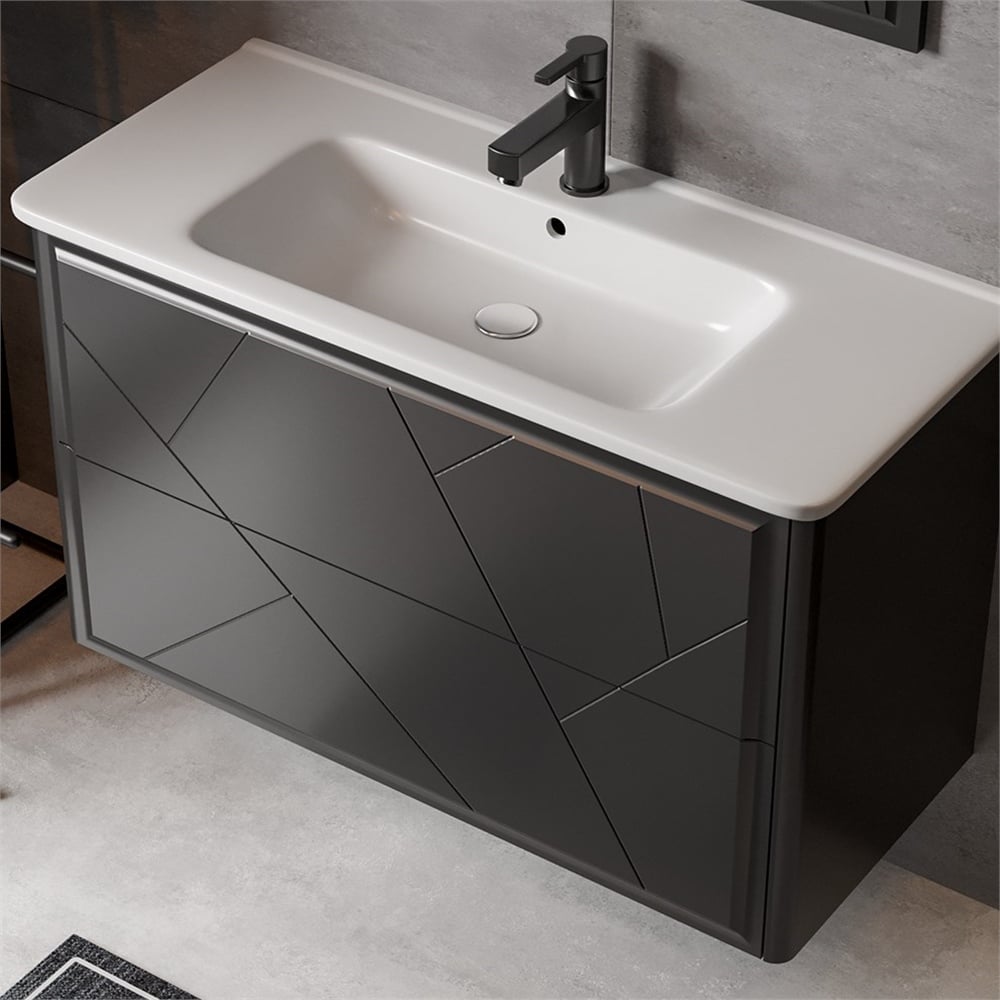 BelinzaAristo 105 cm Banyo Dolabı