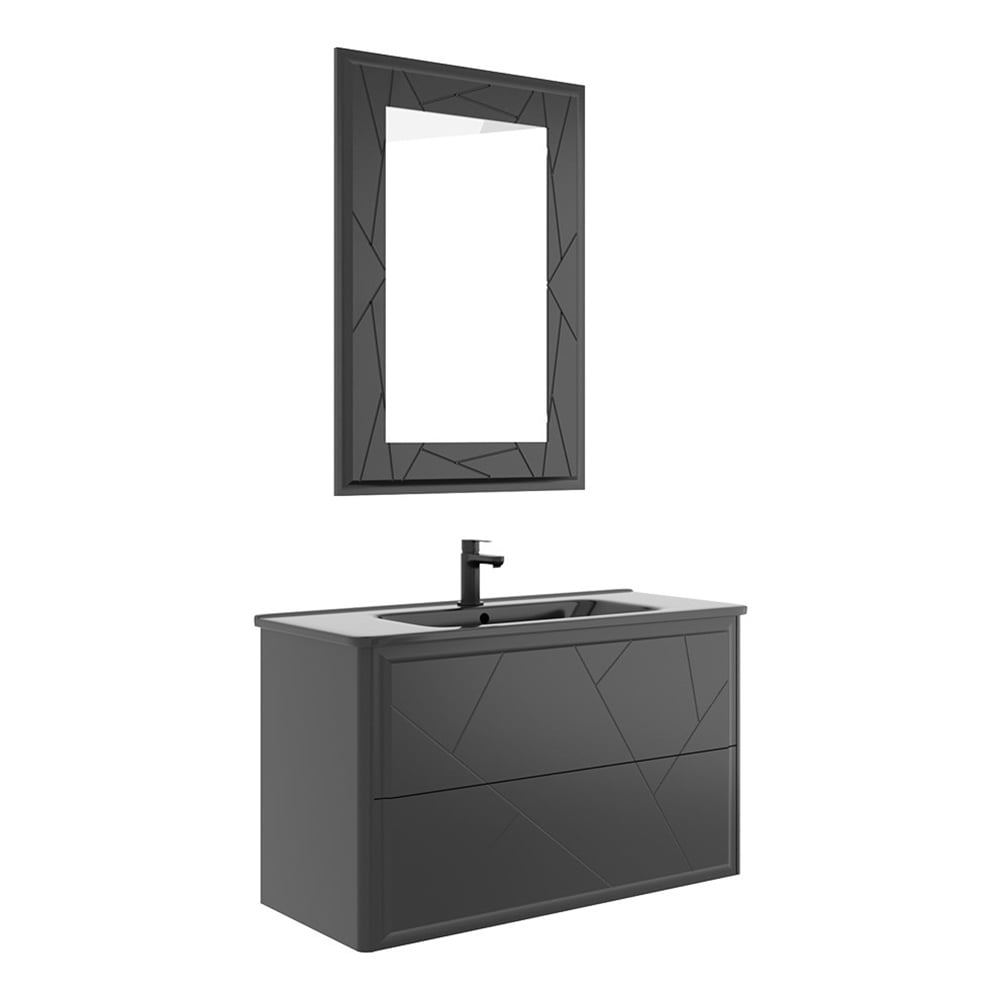 BelinzaAristo 105 cm Banyo Dolabı