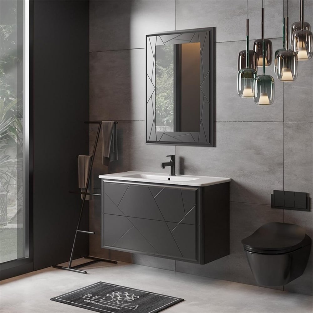 BelinzaAristo 105 cm Banyo Dolabı
