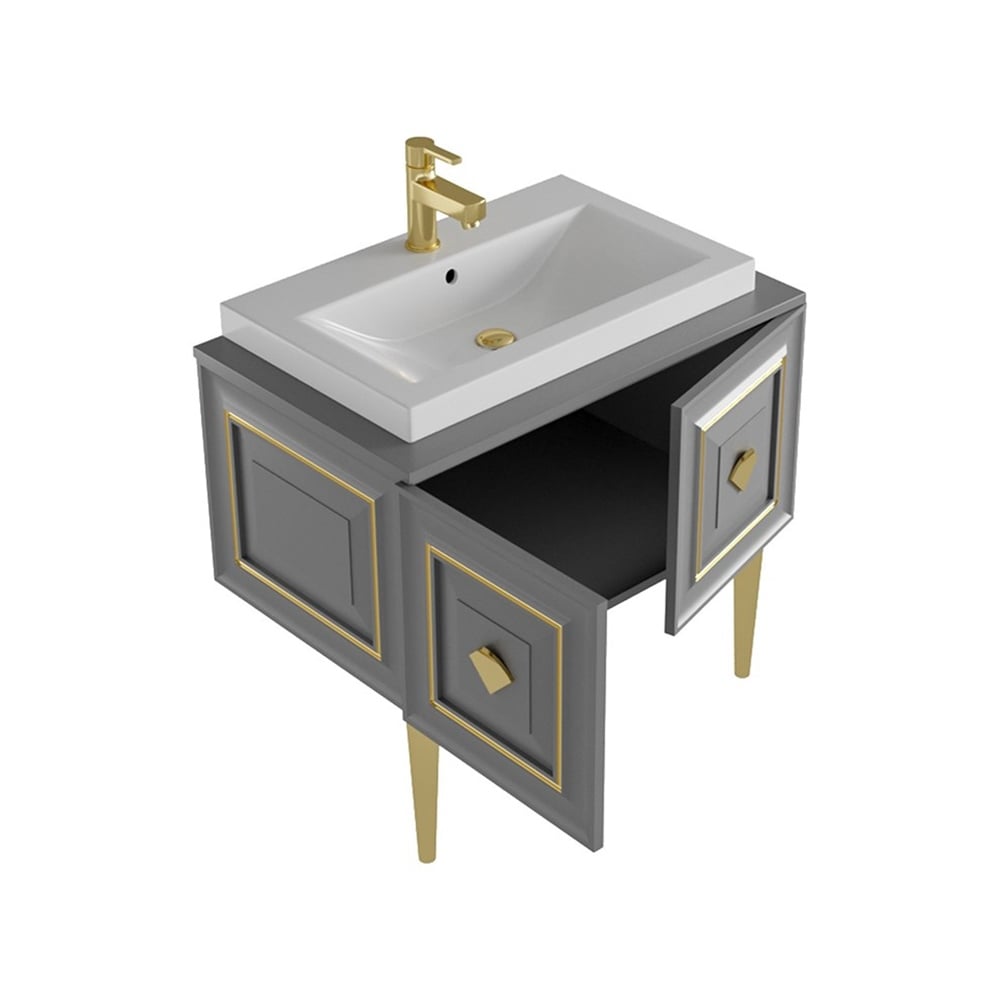 BelinzaDavlos 80 cm Lavabo Alt Dolabı