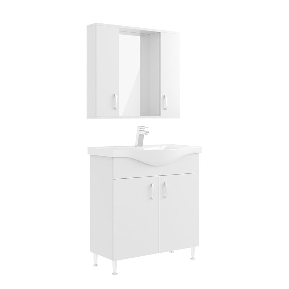 BelinzaEva 80 cm Banyo Dolabı