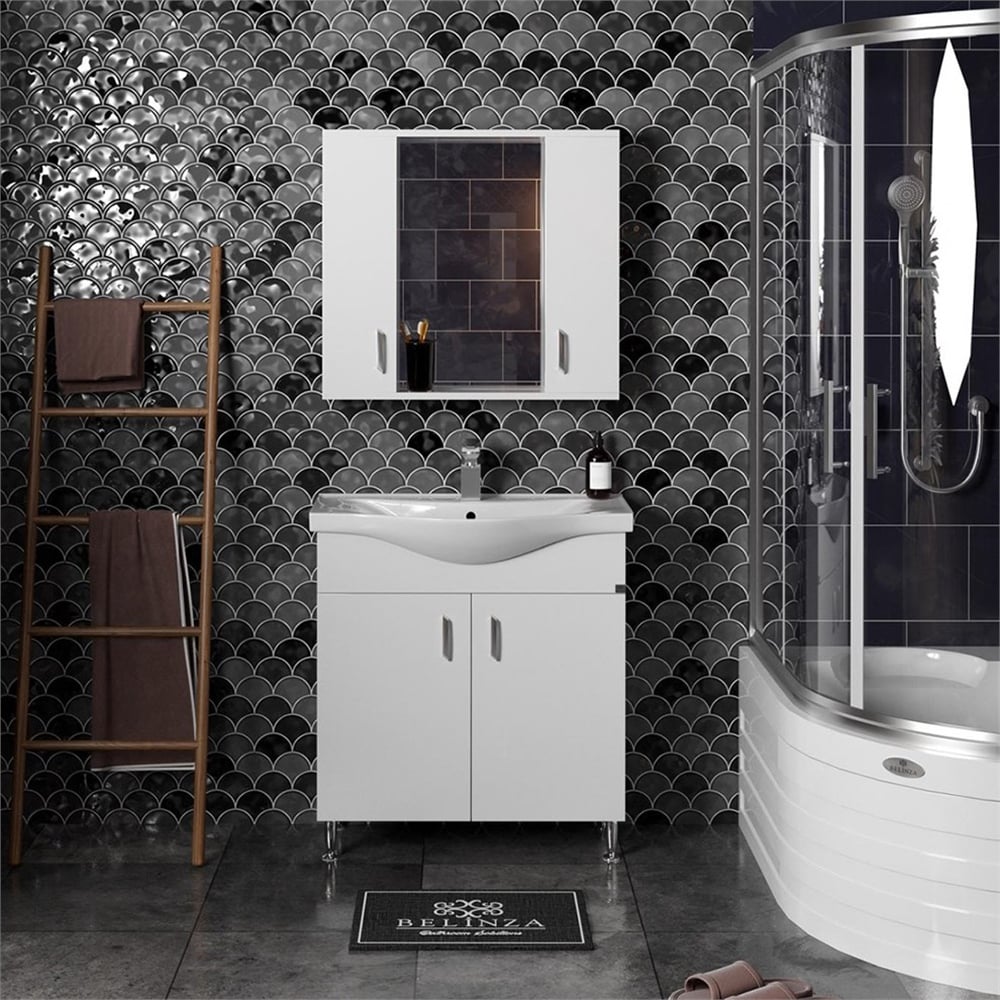 BelinzaEva 80 cm Banyo Dolabı