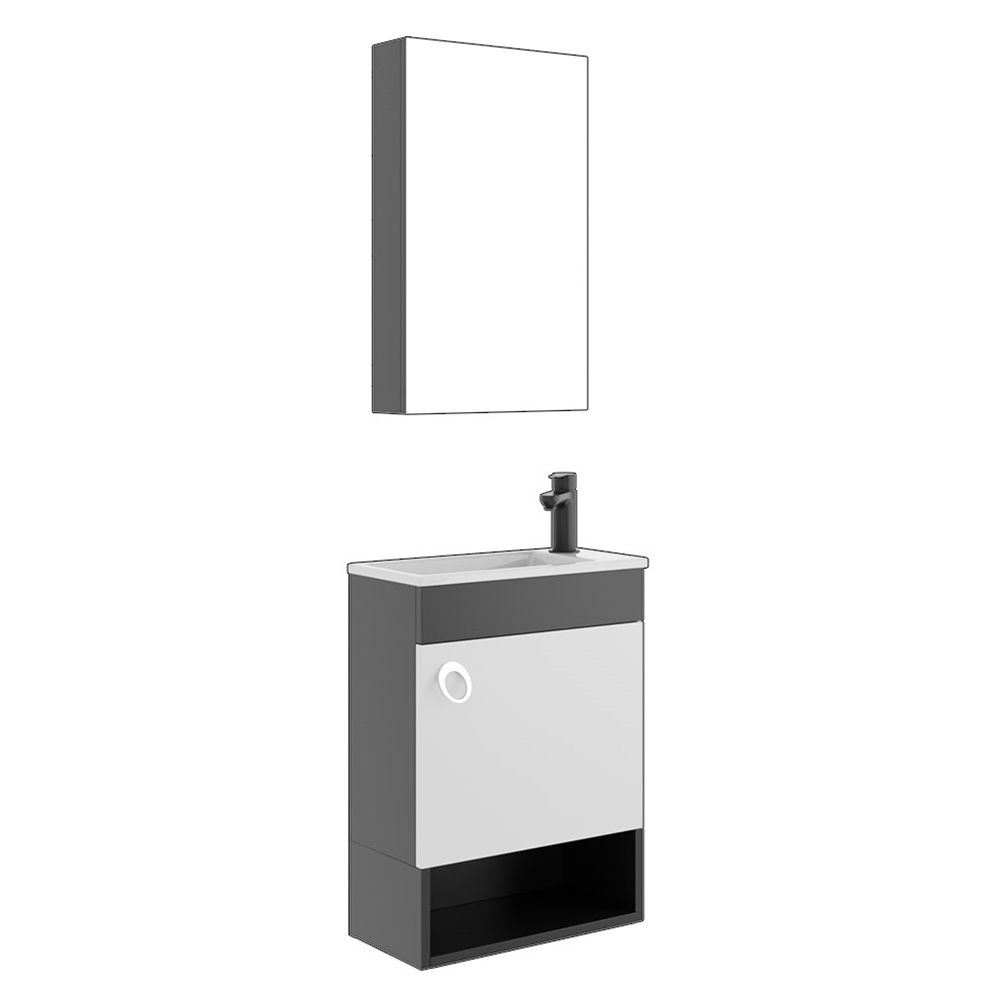 BelinzaHira 50 Cm Dar Tip Banyo Dolabı