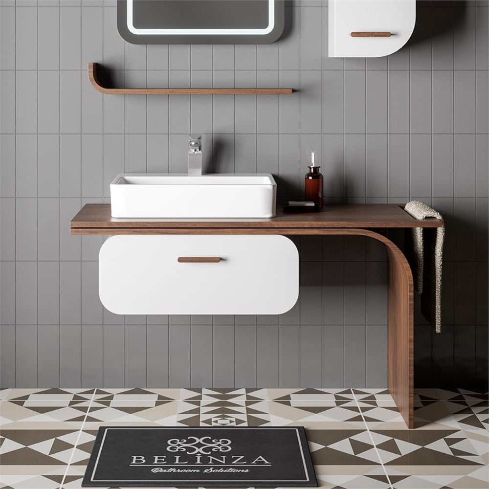 BelinzaIrony 120 cm Lavabolu Alt Modül