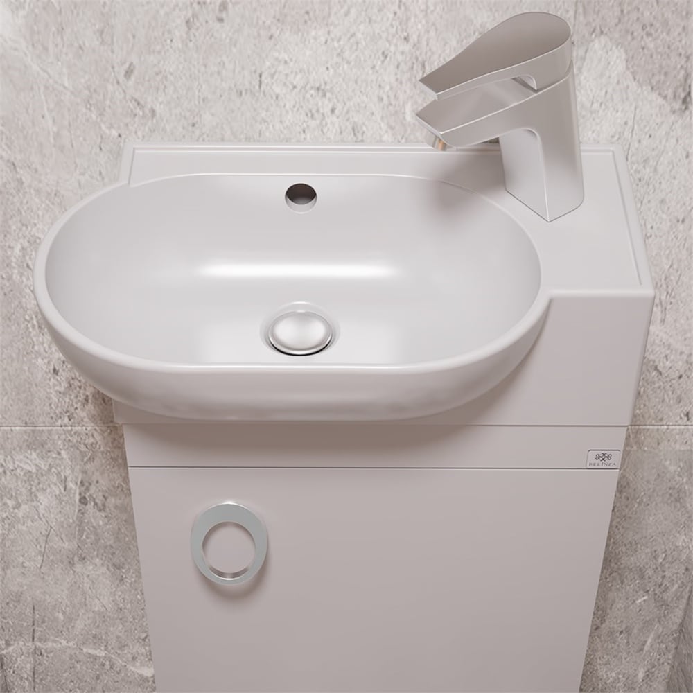 BelinzaMina 45 Cm Dar Tip Banyo Dolabı