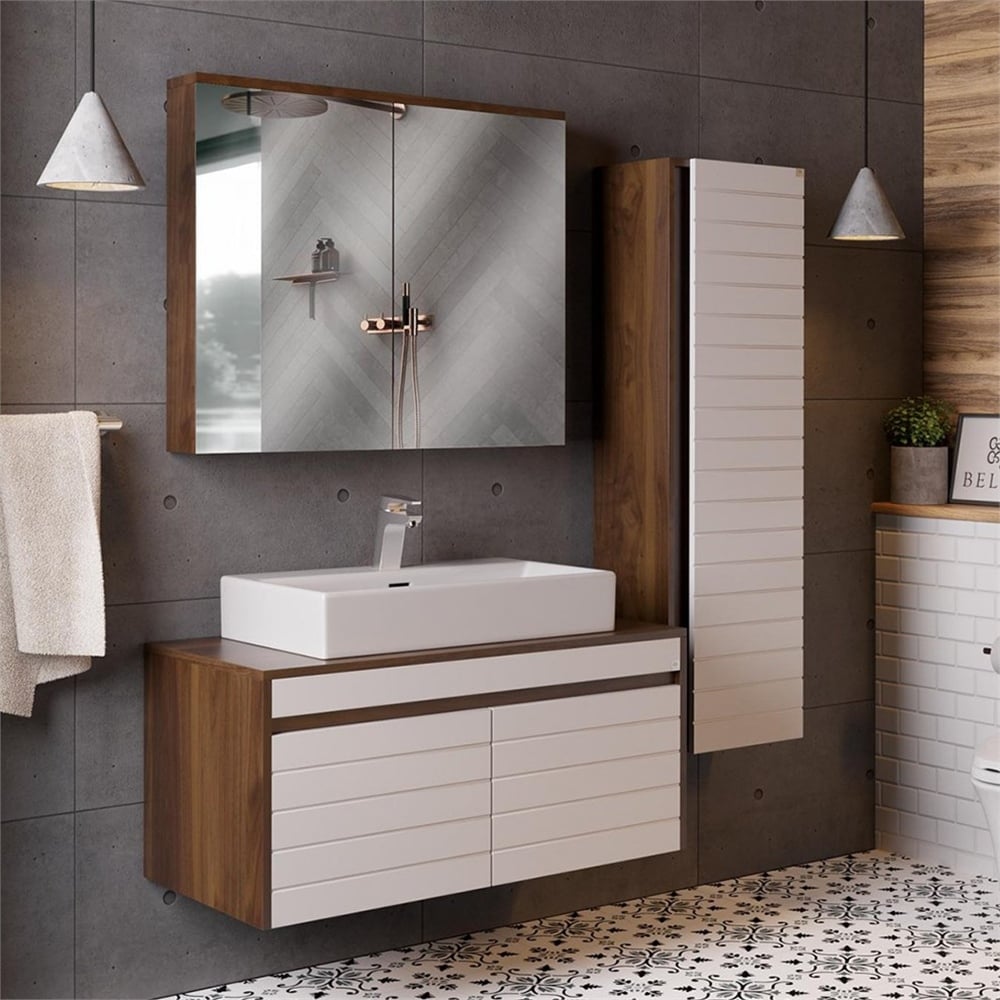 BelinzaOmega 100 cm Banyo Dolabı