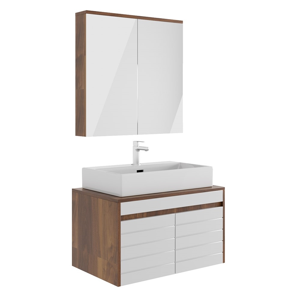 BelinzaOmega 80 cm Banyo Dolabı