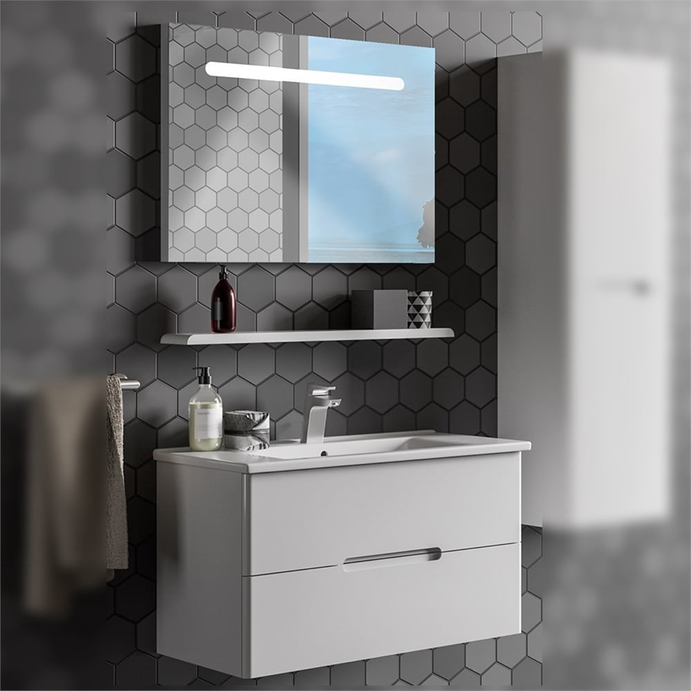 BelinzaOpal 85 Cm Banyo Dolabı