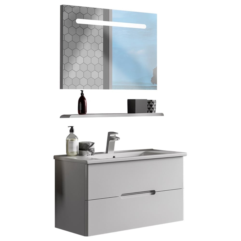 BelinzaOpal 85 Cm Banyo Dolabı