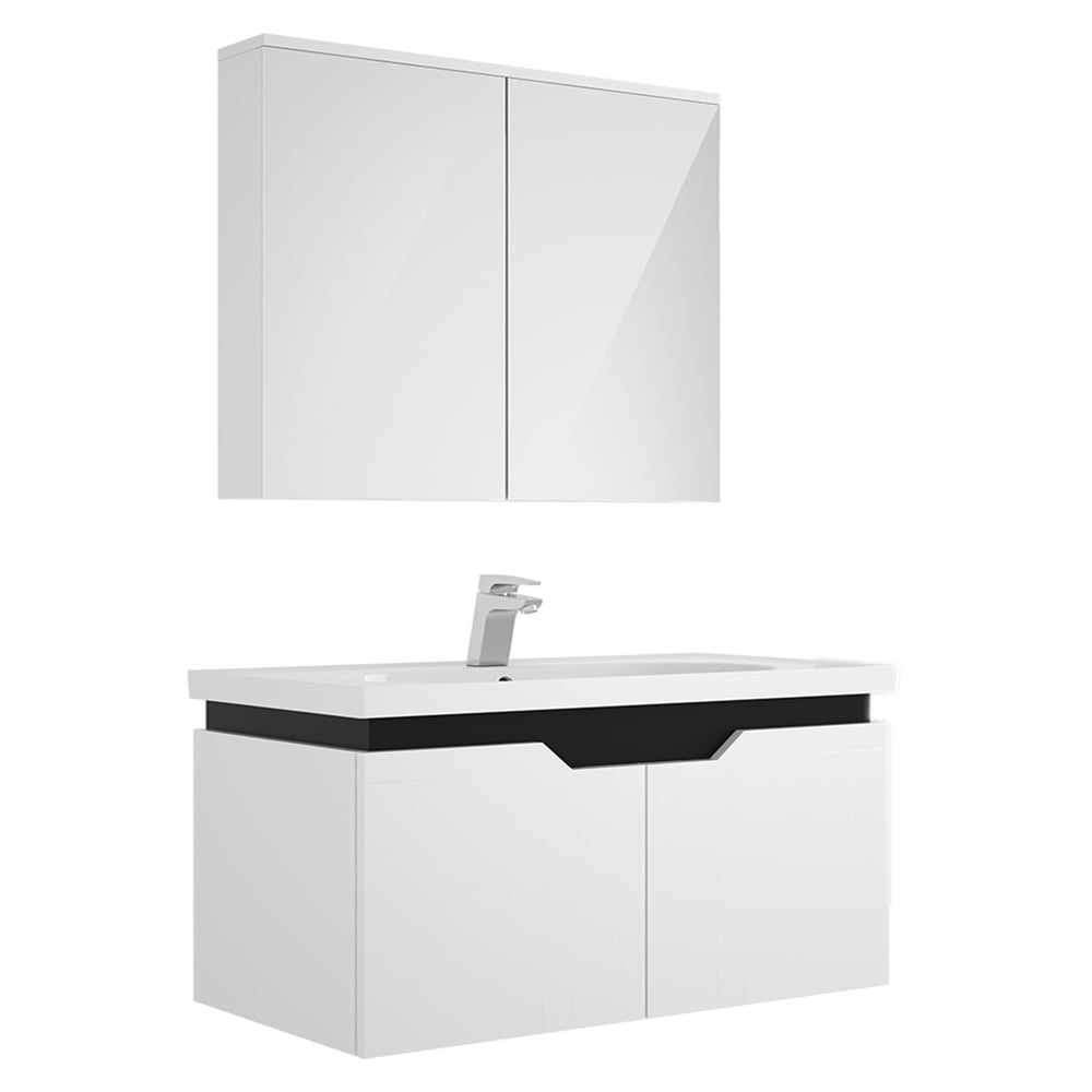 BelinzaPhuket 100 cm Banyo Dolabı