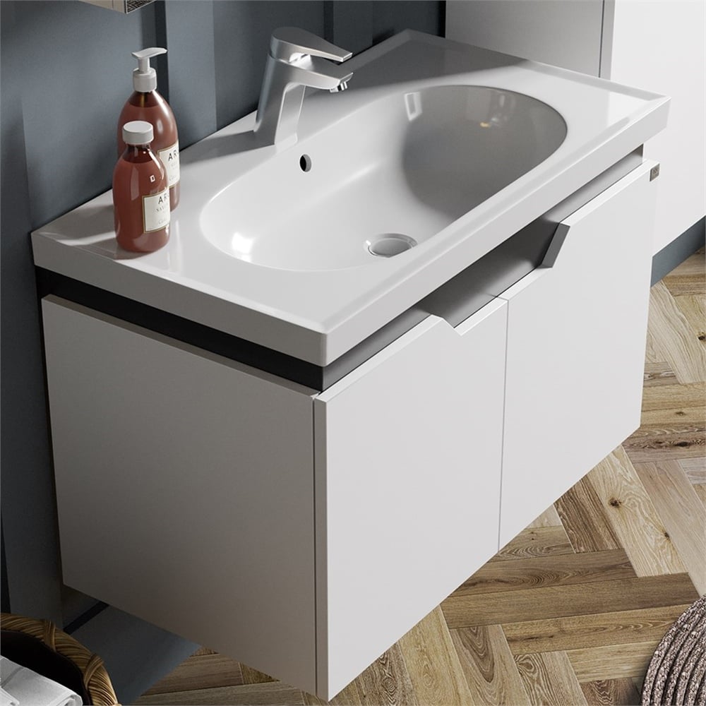 BelinzaPhuket 85 cm Banyo Dolabı