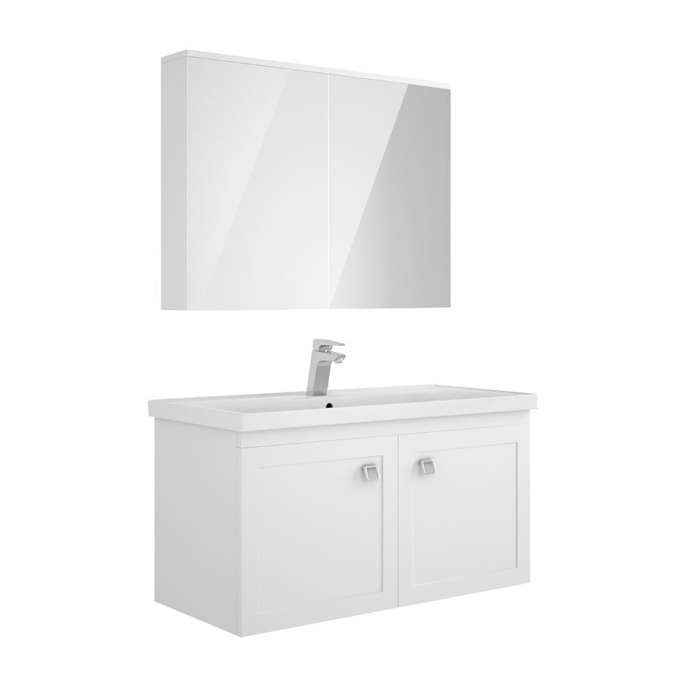 BelinzaRubi 100 cm Banyo Dolabı