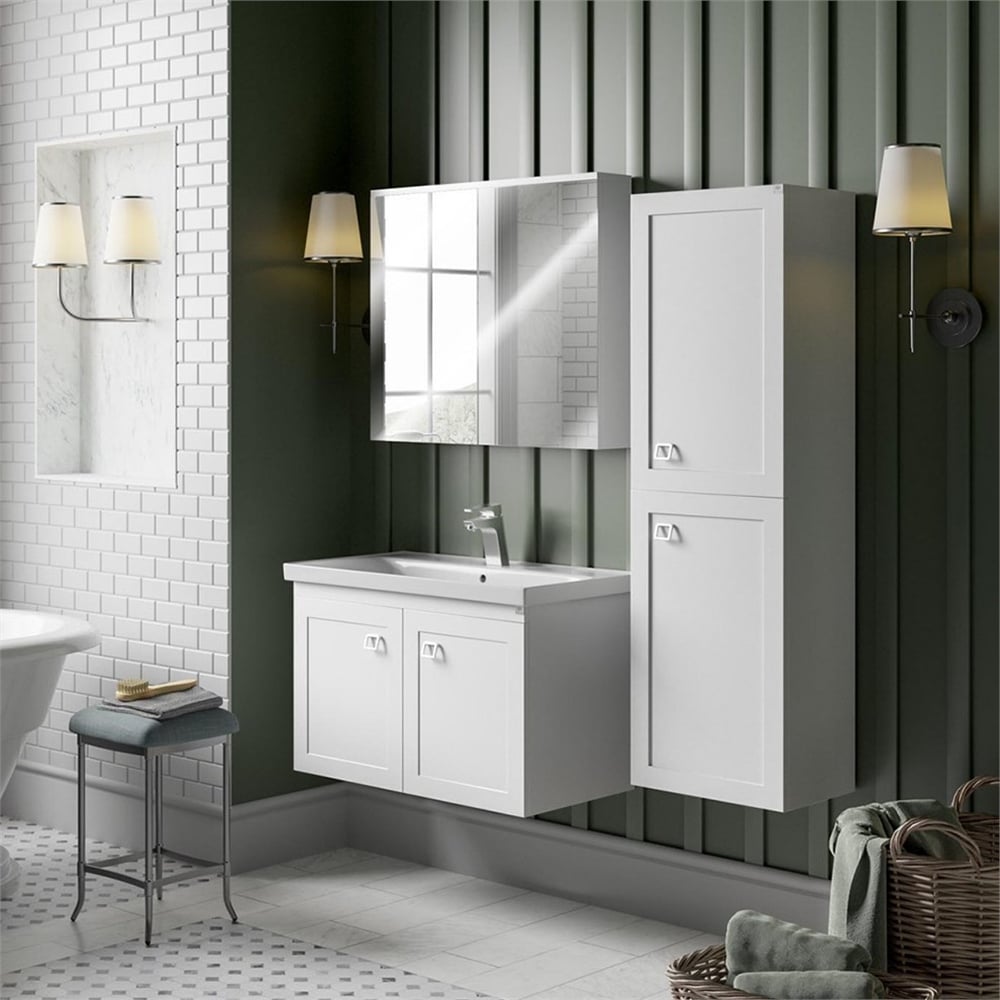 BelinzaRubi 85 cm Banyo Dolabı