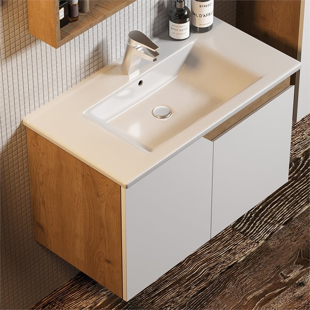 BelinzaSilva 85 cm Banyo Dolabı
