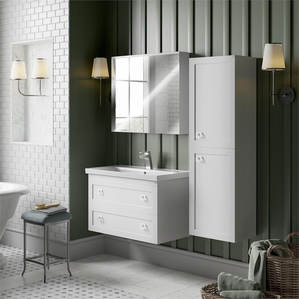 BelinzaSimar 85 cm Banyo Dolabı