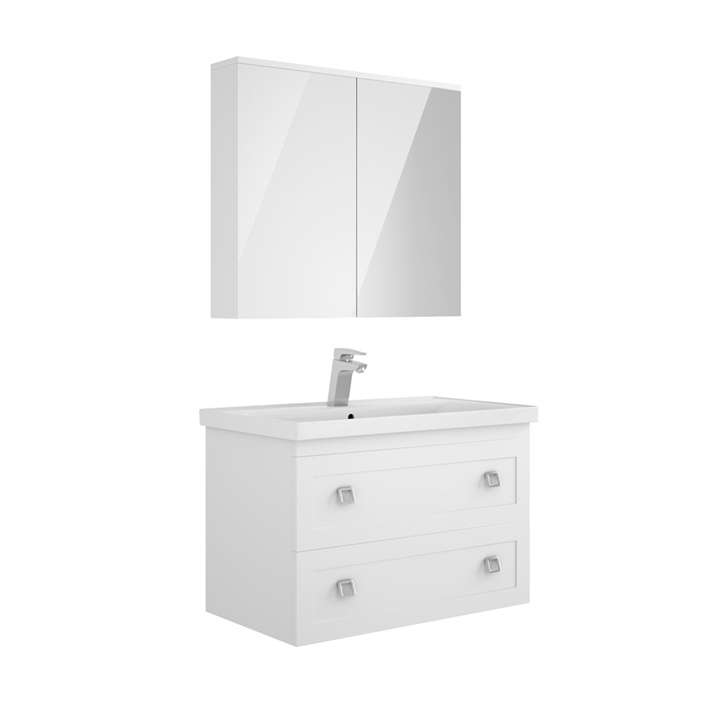 BelinzaSimar 85 cm Banyo Dolabı