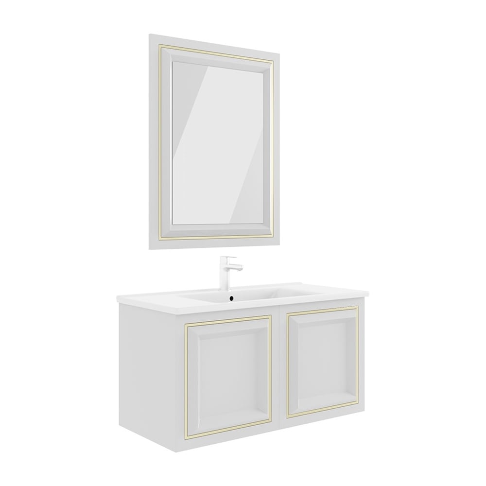 BelinzaSkali 100 cm Banyo Dolabı