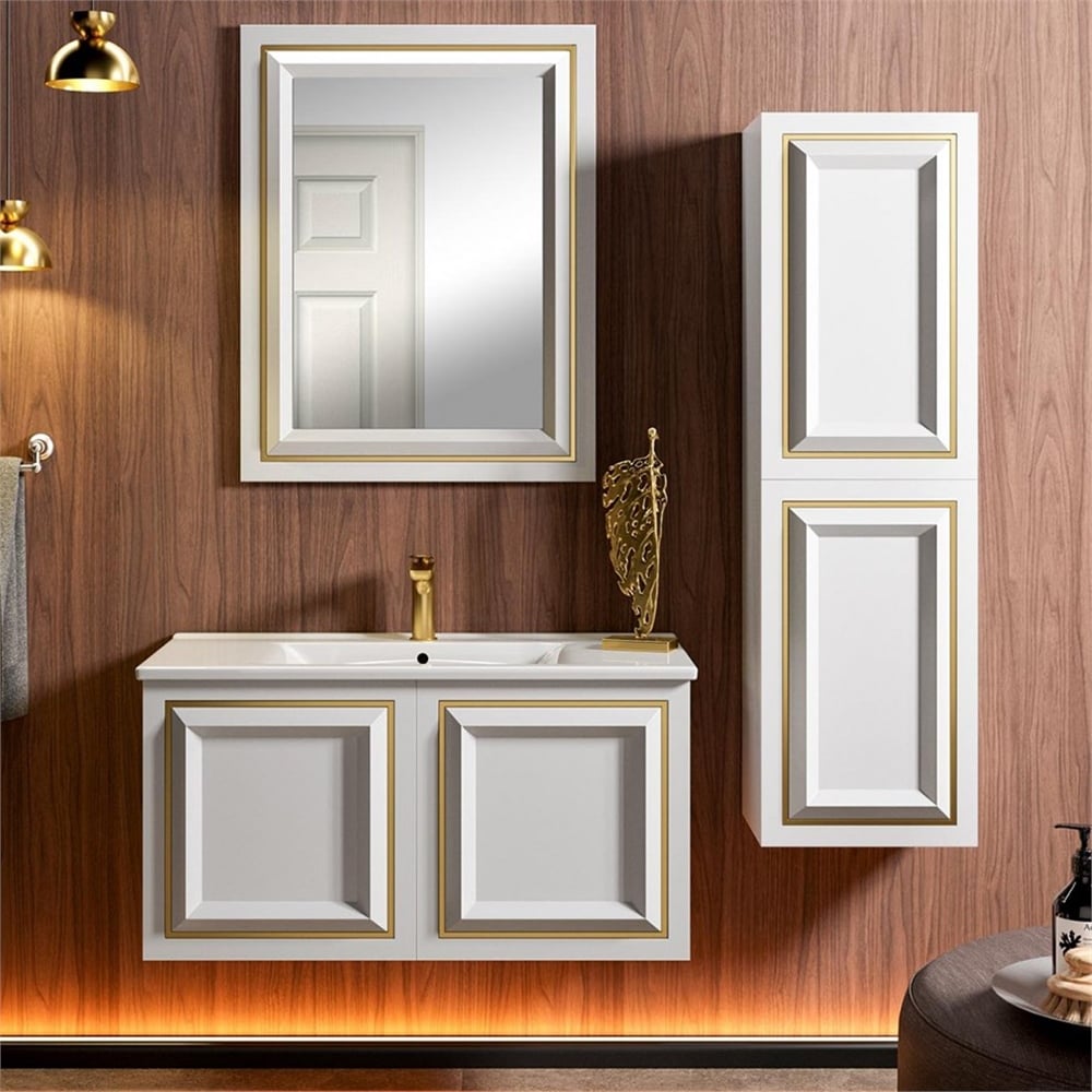 BelinzaSkali 100 cm Banyo Dolabı