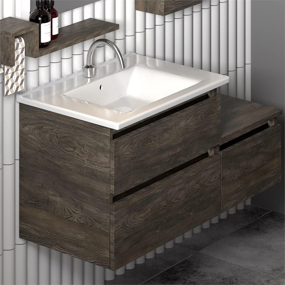 BelinzaSteps 105 Cm Banyo Dolabı