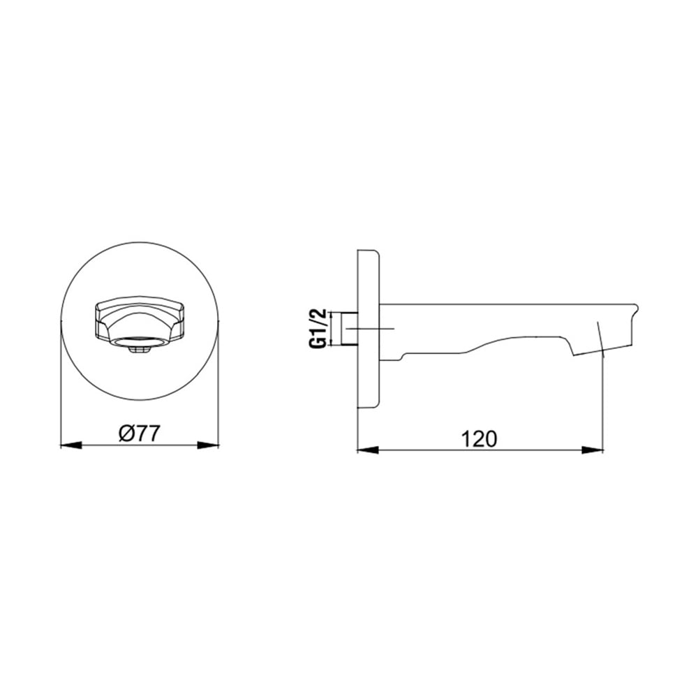 ECA102159203H-Y Ankastre Banyo Bataryası Çıkış Ucu