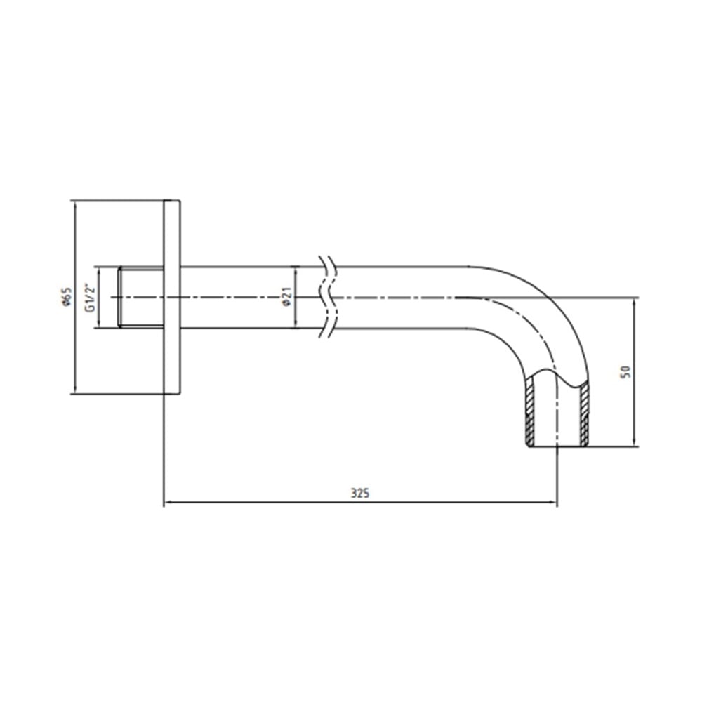 ECADuvardan 33 cm Dirsek