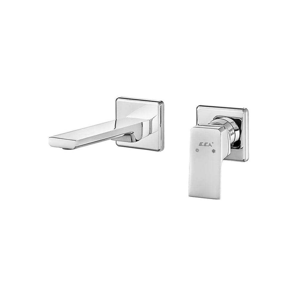 ECATiera Rozetli Ankastre Lavabo Bataryası