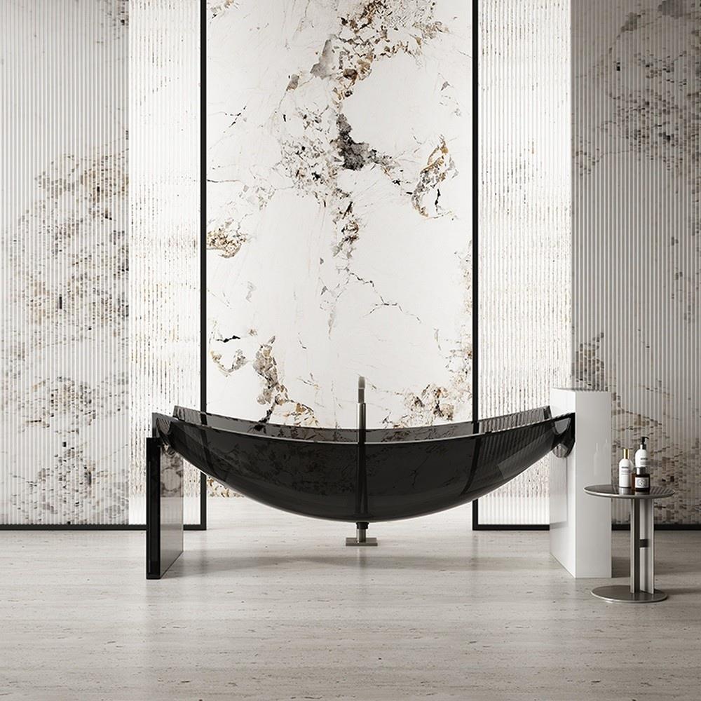 GraffeGraffe Hammock 180x80 Şeffaf Bağımsız Küvet Siyah