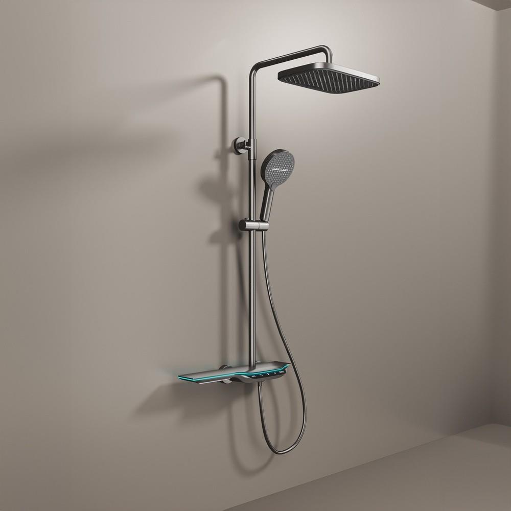 GraffeGraffe Likya Fırçalı Altın Duş Seti