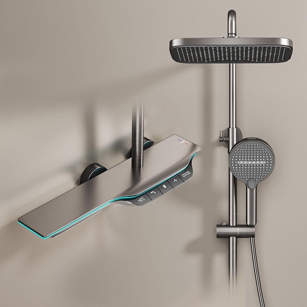 GraffeGraffe Likya Fırçalı Altın Duş Seti