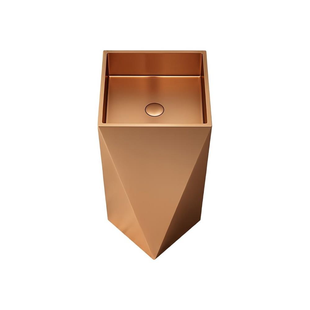 GraffeGraffe Prisma Rose Gold Paslanmaz Çelik Monoblok Lavabo