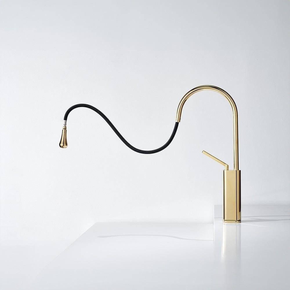 GraffeGraffe Zenflow Altın Spiralli Mutfak Bataryası