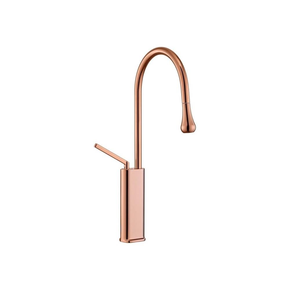 GraffeGraffe Zenflow Fırçalı Rose Gold Spiralli Mutfak Bataryası