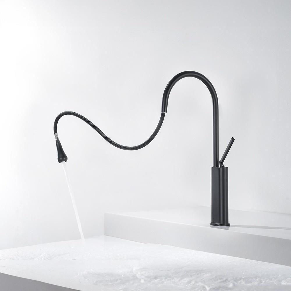 GraffeGraffe Zenflow Mat Siyah Spiralli Mutfak Bataryası