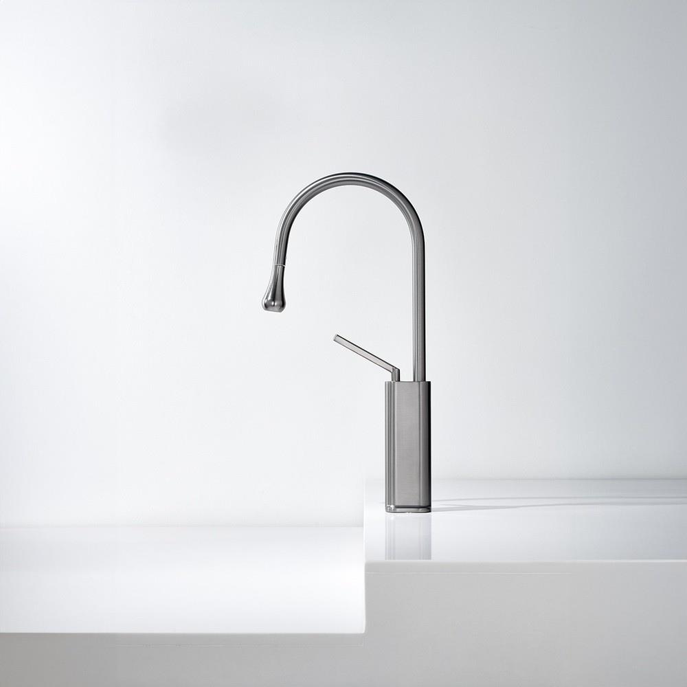 GraffeGraffe Zenflow Metalik Siyah Spiralli Mutfak Bataryası