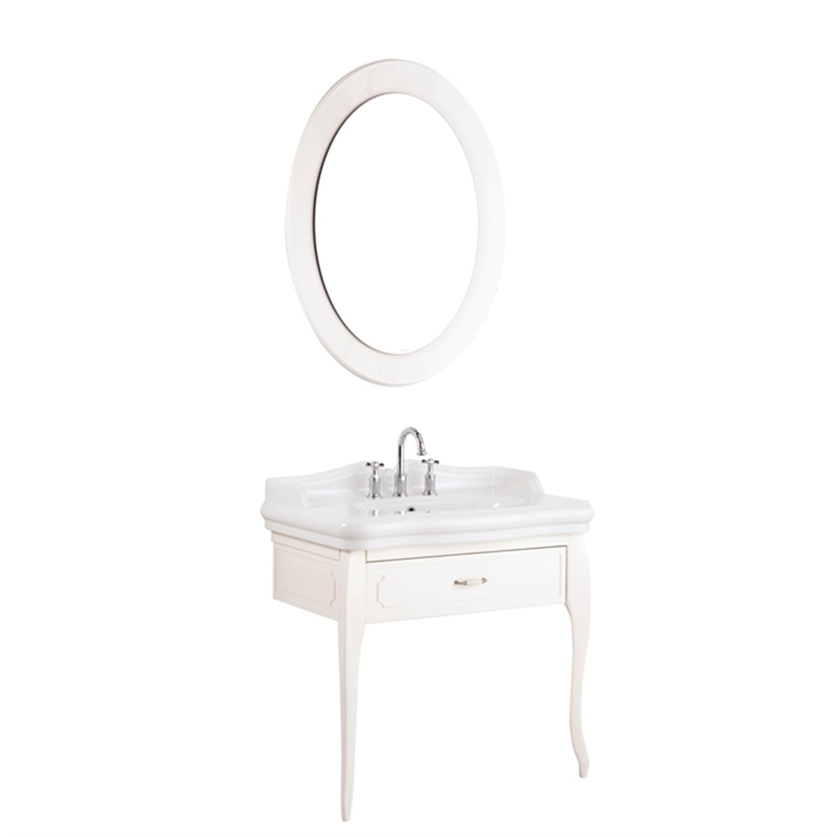 Kale | Victorian Banyo Dolabı Krem