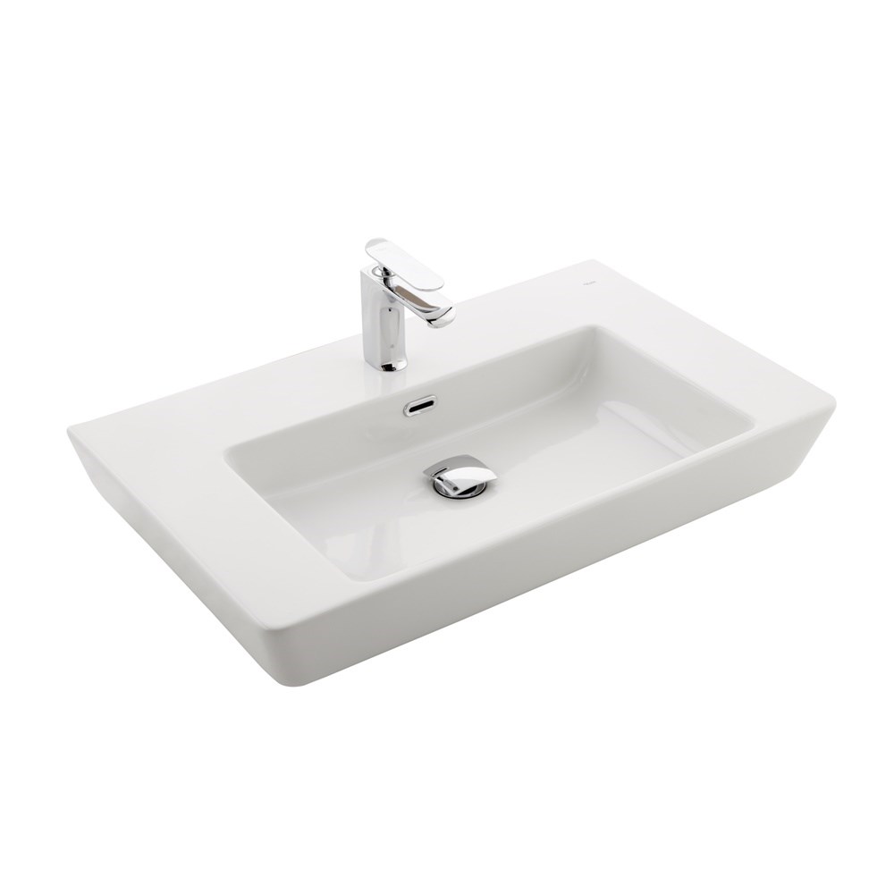 Kale Nordic 80x50cm Etajerli Orta Arm Dlı Lavabo