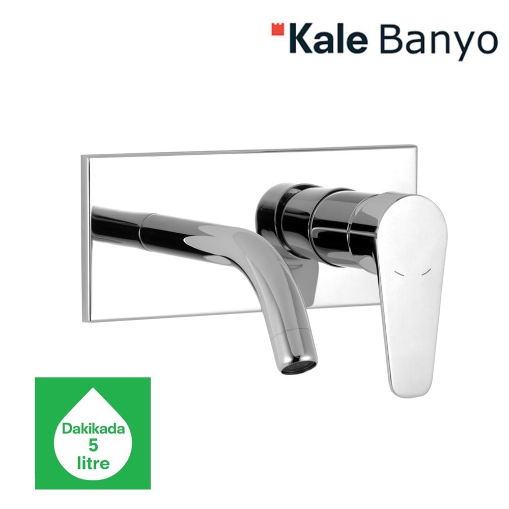 Kale Perla Ankastre Lavabo Bataryası Sıva Üstü