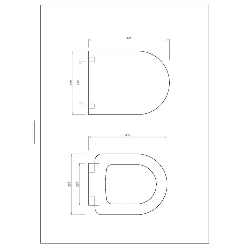 KaleIdea Klozet Kapağı Metal Menteşeli