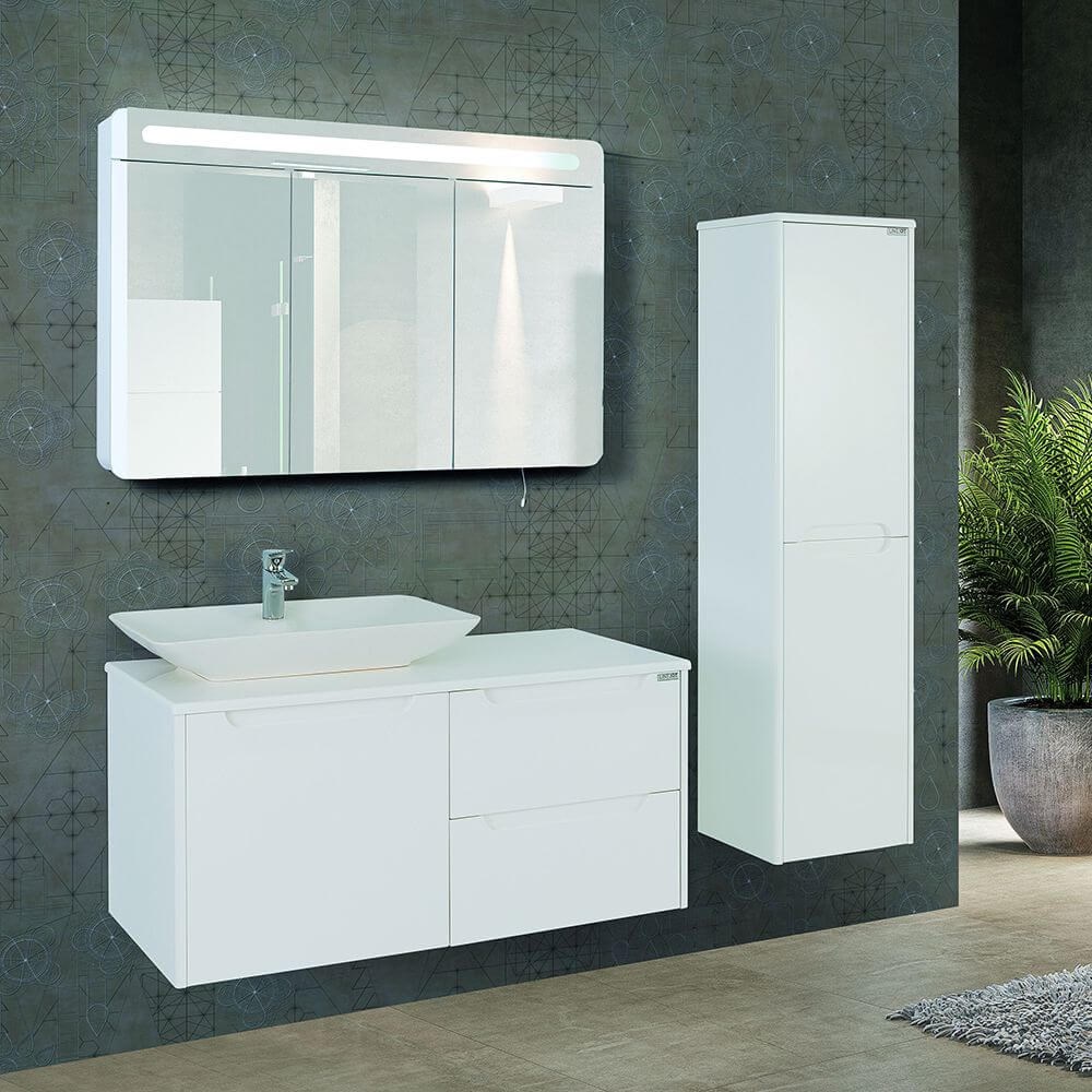 LineartCarmen 105 cm Banyo Dolabı 1020