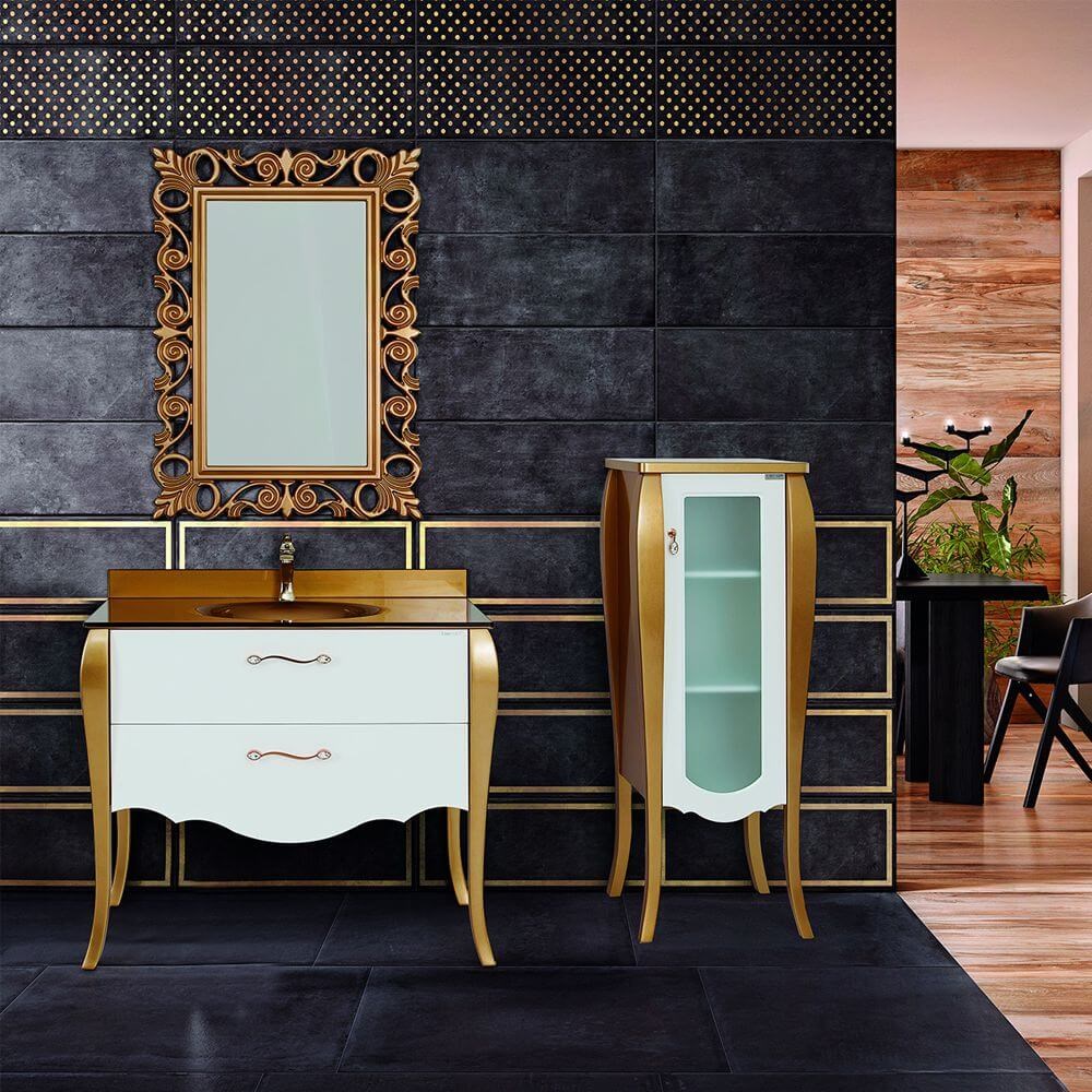 LineartClassy 100 cm Banyo Dolabı 1000