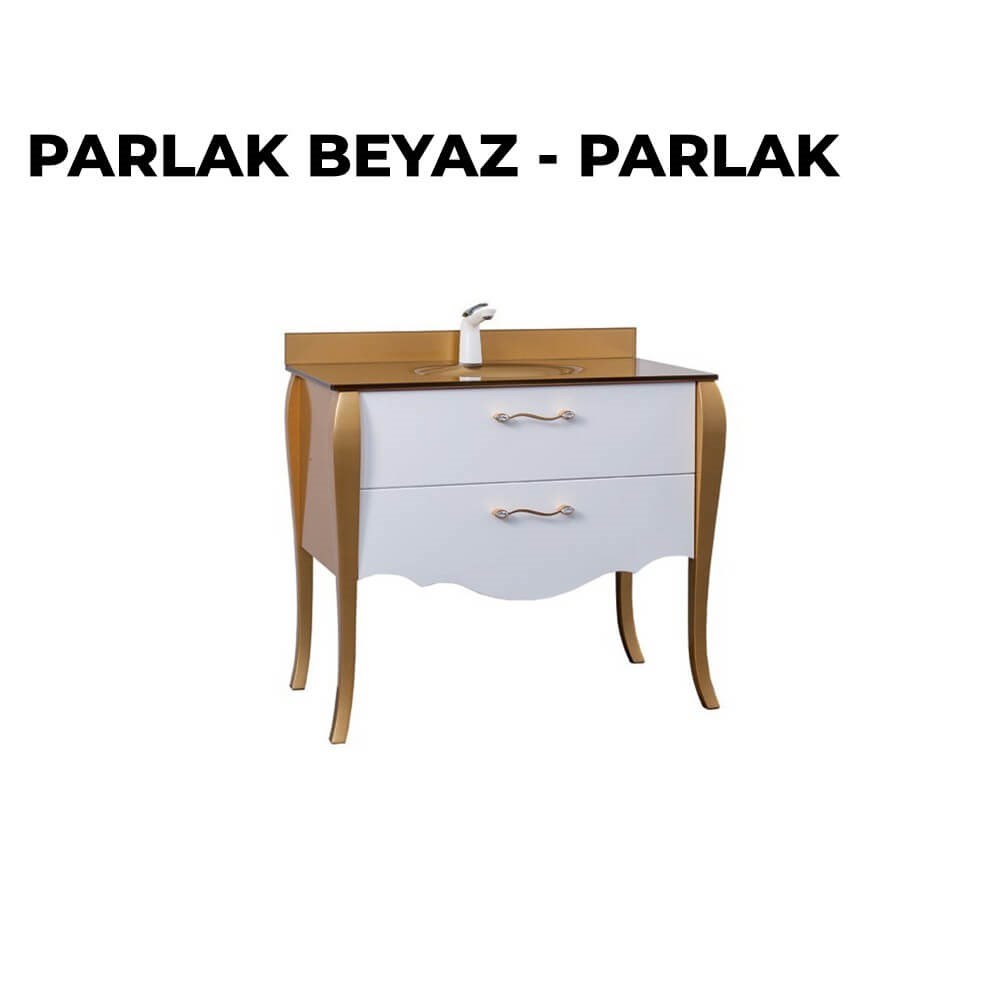 LineartClassy 100 cm Banyo Dolabı 1000