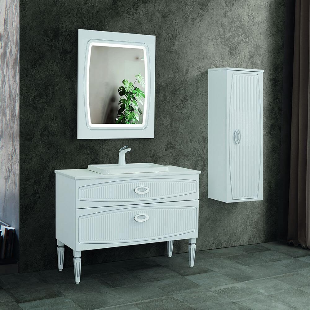 LineartDore 110 cm Banyo Dolabı 1100