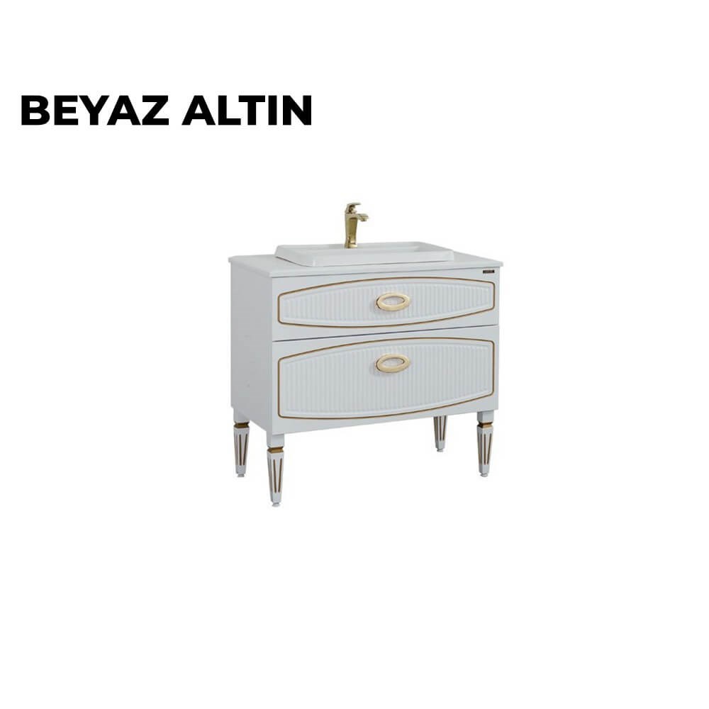 LineartDore 90 cm Banyo Dolabı 900
