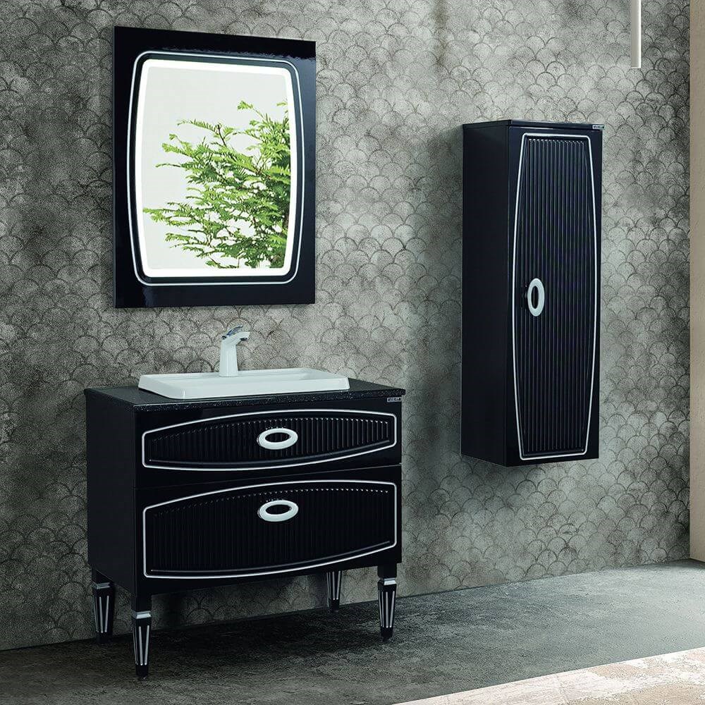LineartDore 90 cm Banyo Dolabı 900